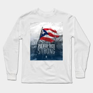 Puerto Rico Strong Long Sleeve T-Shirt